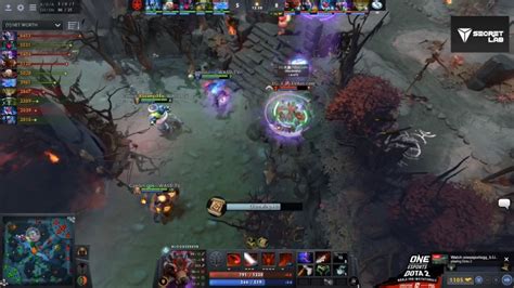 Arteezy's cliff adventures continue at the ONE Esports .